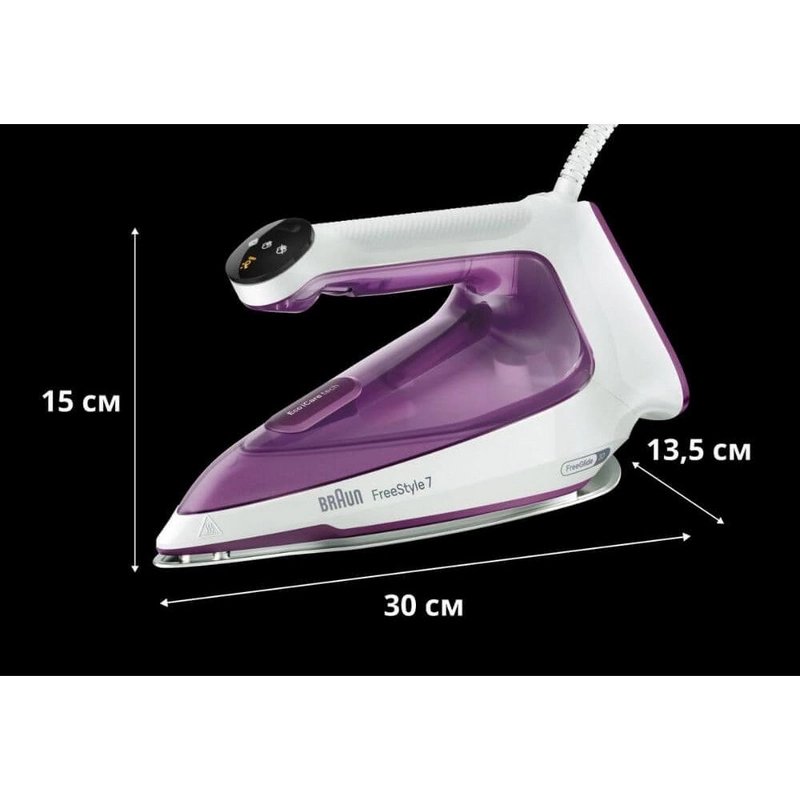 Утюг Braun FreeStyle 7 FI7215VI Фиолетовый | Белый