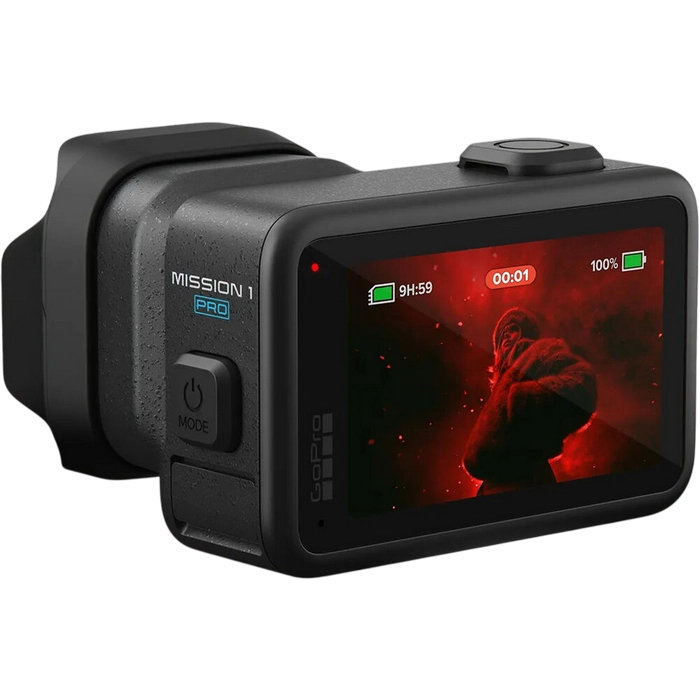 Cameră action GoPro Mission 1 Pro Grip Edition Negru
50 MPix | 2150 mAh | 1