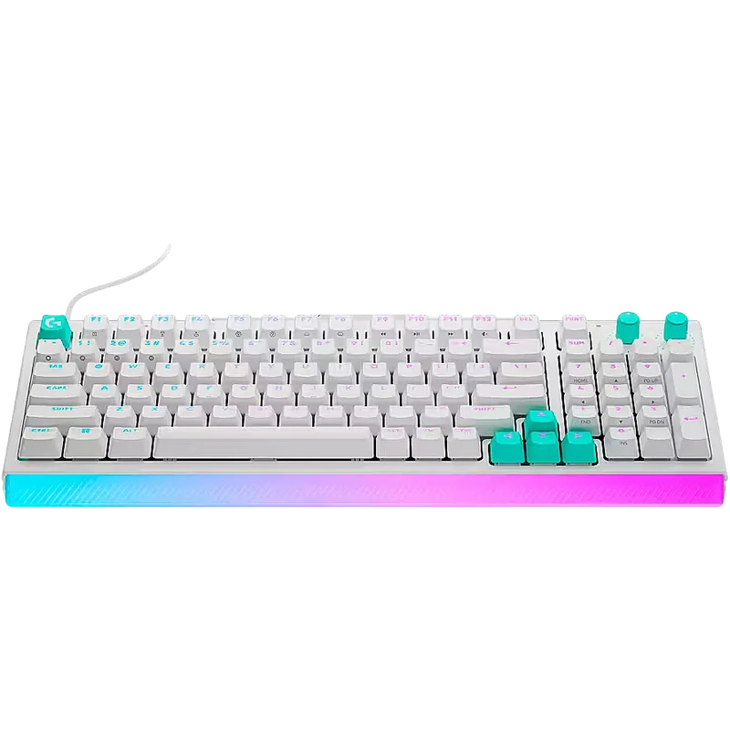 Tastatură Logitech G512 X 98 Mecanic Alb
Cu fir | Engleza