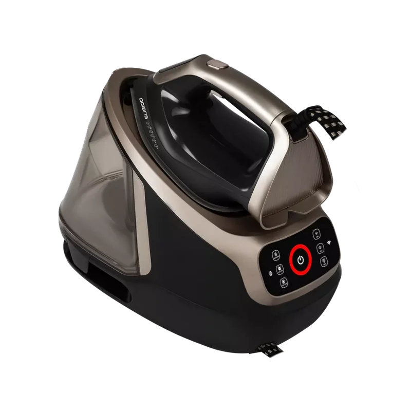Fier de călcat cu generator de abur Polaris PSS8010K Negru | Auriu
3000 W | 200 g/min | 2000 ml | Ceramică
