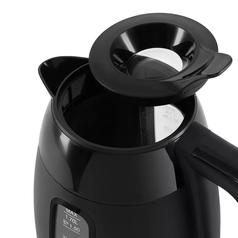 Fierbător electric Polaris PWK 0723DDW Negru
2400 W | 1.7 l | Plastic,Sticlă