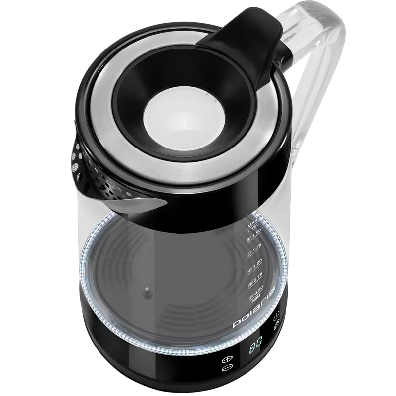 Fierbător electric Polaris PWK 1715CGLD Negru
2200 W | 1.7 l | Plastic,Sticlă
