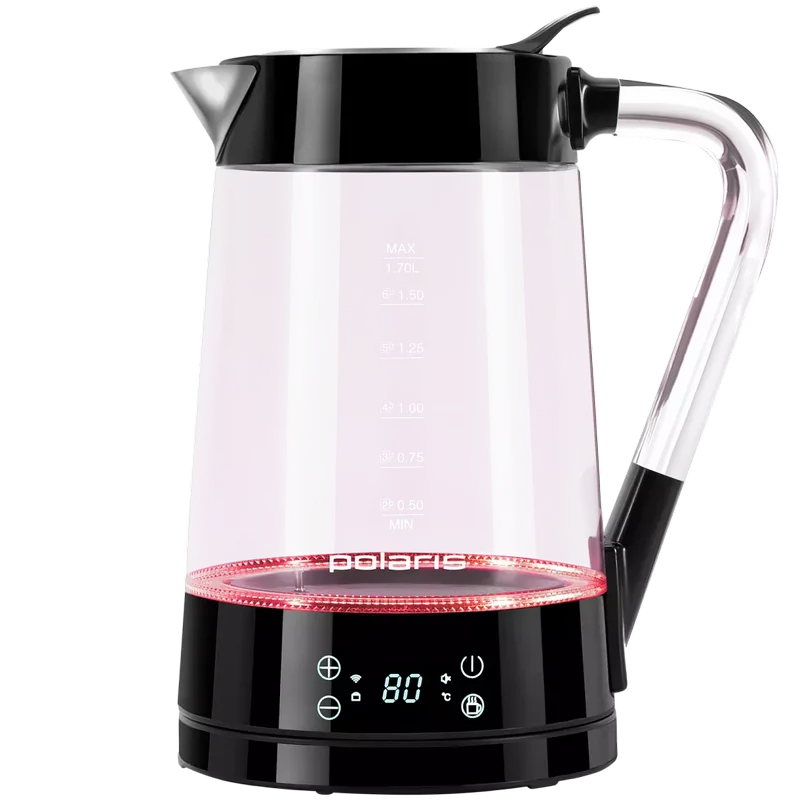 Fierbător electric Polaris PWK 1715CGLD Negru
2200 W | 1.7 l | Plastic,Sticlă