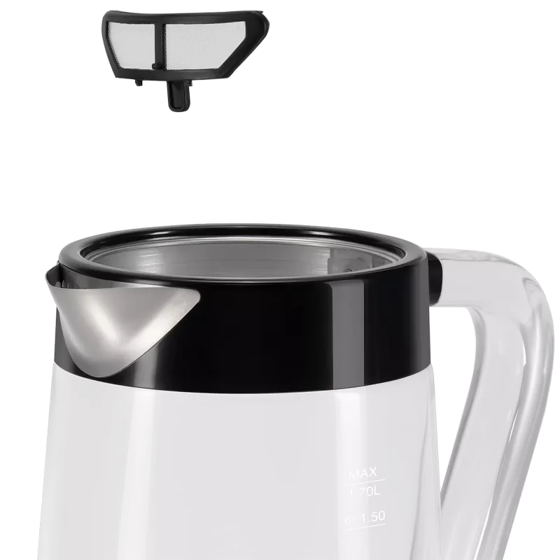 Fierbător electric Polaris PWK 1715CGLD Negru
2200 W | 1.7 l | Plastic,Sticlă
