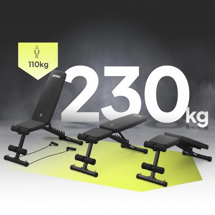 Bancă fitness Zipro Tempo Negru
110 kg