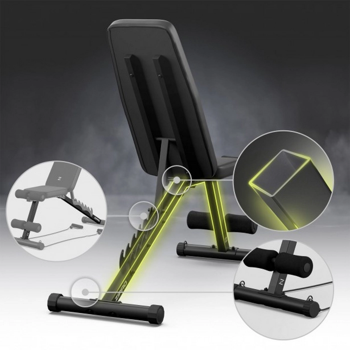 Bancă fitness Zipro Tempo Negru
110 kg