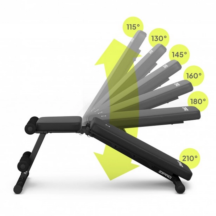 Bancă fitness Zipro Tempo Negru
110 kg