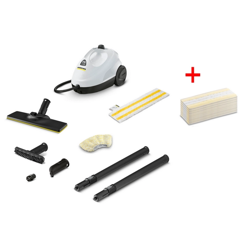 Пароочиститель Karcher SC 2 EasyFix + Laveta EasyFix Белый