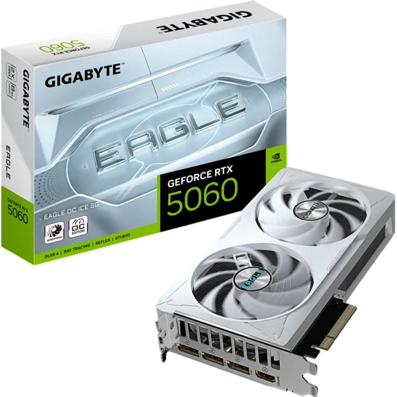 Купить  Видеокарты - Видеокарта Gigabyte GV-N5060EAGLEOC ICE-8GD..