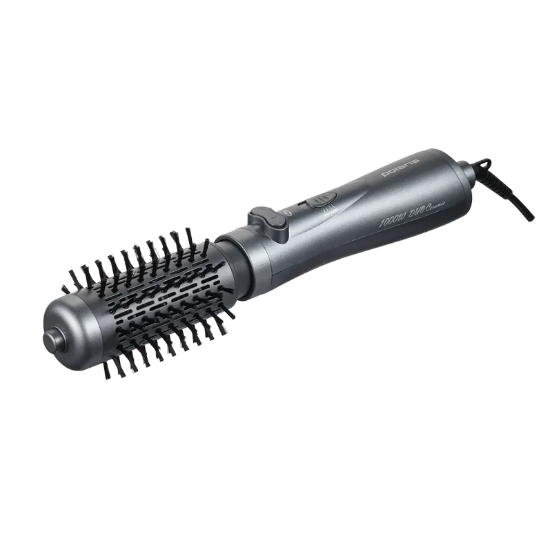Uscător de păr-perie Polaris PHS 1020RK Grafit
1000 W | Rețea | 0.61 kg