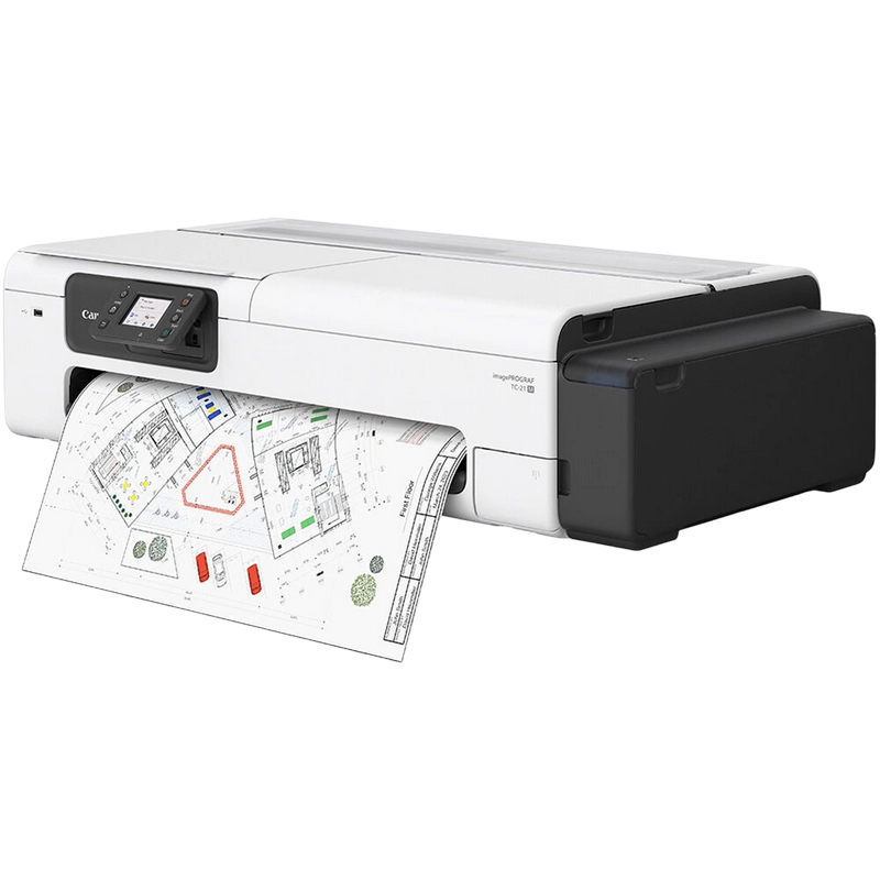 Широкоформатный плоттер Canon imagePROGRAF TC-21M Цветной A1 Белый