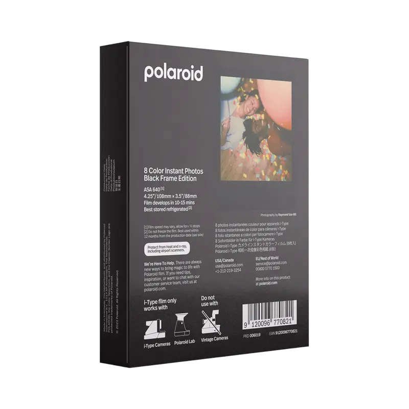 Фотобумага Polaroid Color Film for i-Type Frame Edition