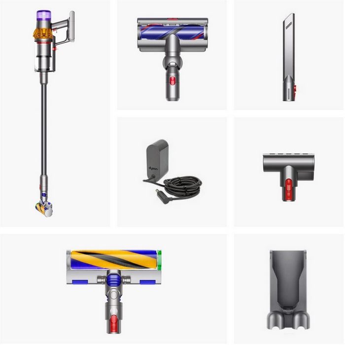 Aspirator Vertical Dyson V15 Detect Absolute Argintiu
Uscată | 240 W | Container | 0.77 l