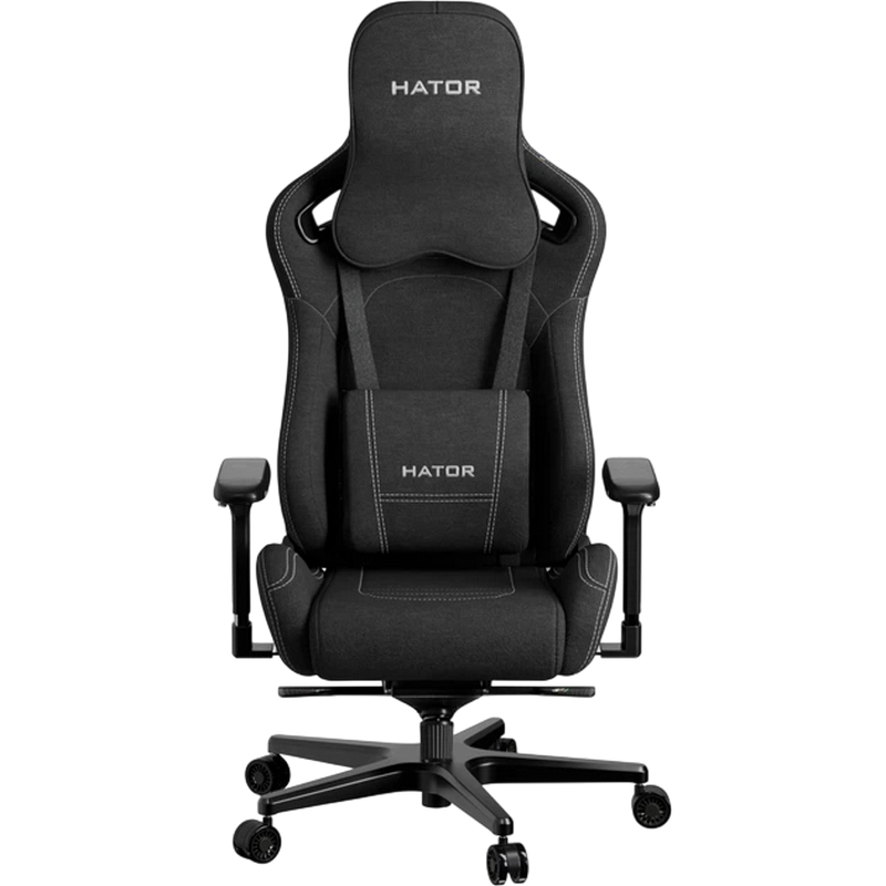 Cumpara  Scaune de jocuri - Scaun Gaming HATOR Arc Textil Jet Black
Alumi..