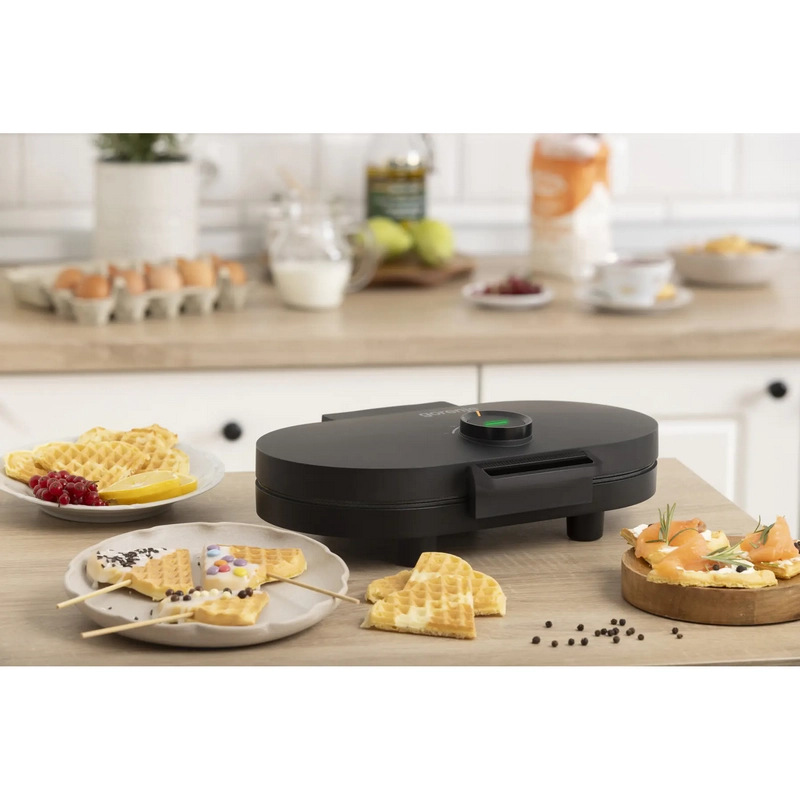 Aparat pentru vafe Gorenje WM1200B Negru
1200 W | 5 moduri