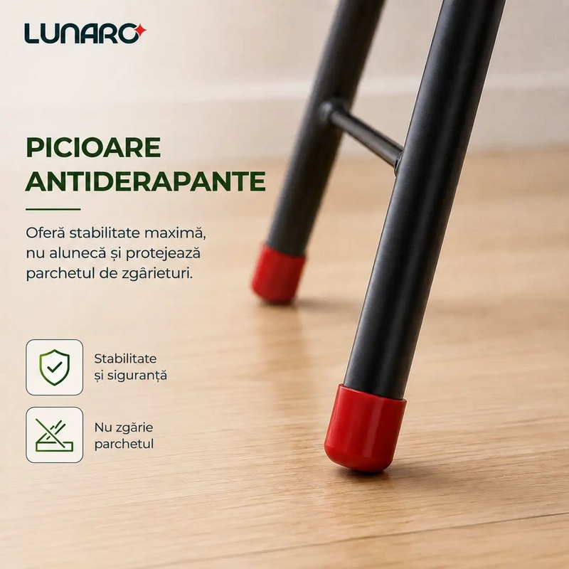 Masă De Călcat Lunaro NEO-BK Negru
Metal