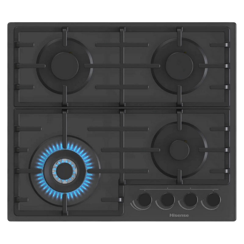 Plită pe gaz Hisense GG663B Negru
8.15 kW | Sticlă călită