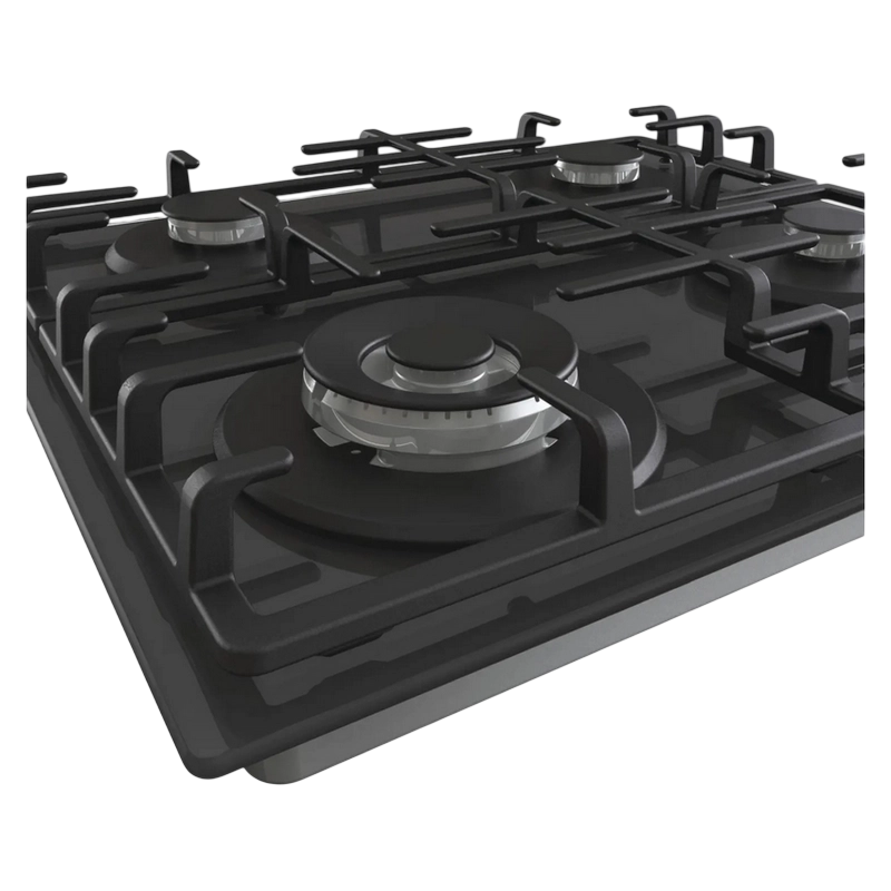Plită pe gaz Hisense GG663B Negru
8.15 kW | Sticlă călită
