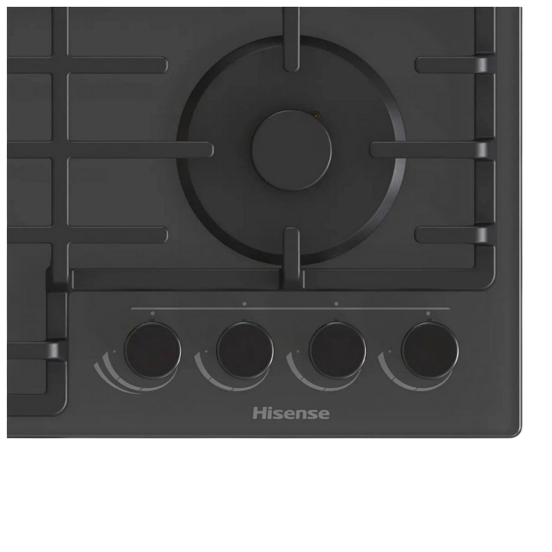 Plită pe gaz Hisense GG663B Negru
8.15 kW | Sticlă călită