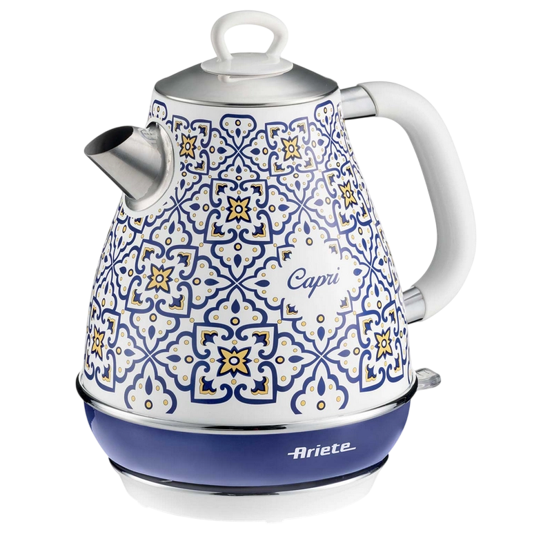 Купить  Чайники электрические - Электрочайник Ariete Capri Белый | Синий..