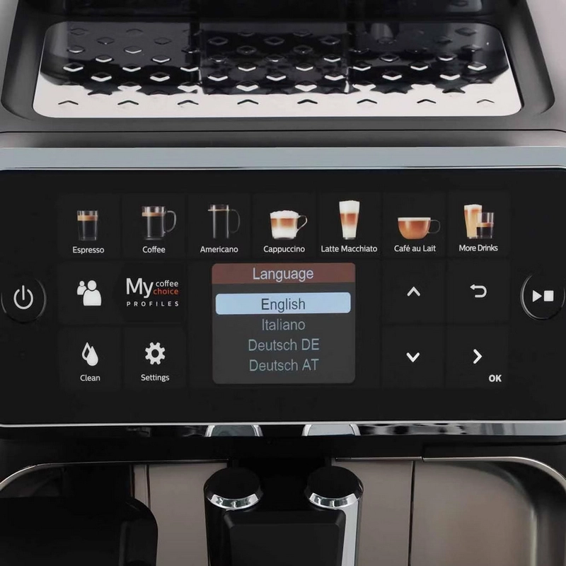 Aparat de cafea Philips EP5447/90 Negru
Cafea boabe | 1500 W | 15 bar | 1.8 l