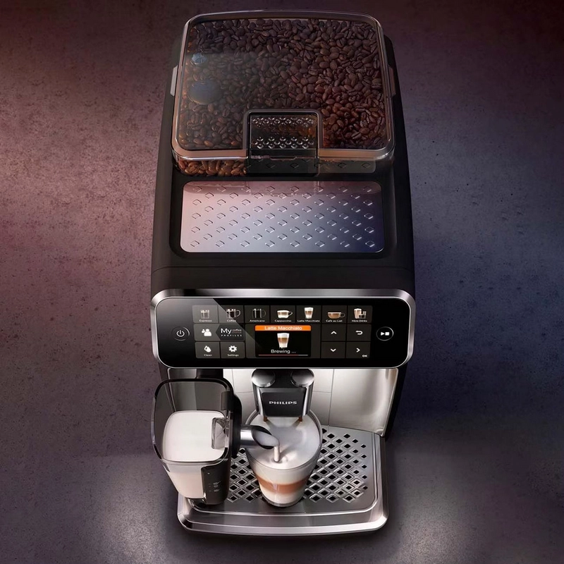 Aparat de cafea Philips EP5447/90 Negru
Cafea boabe | 1500 W | 15 bar | 1.8 l