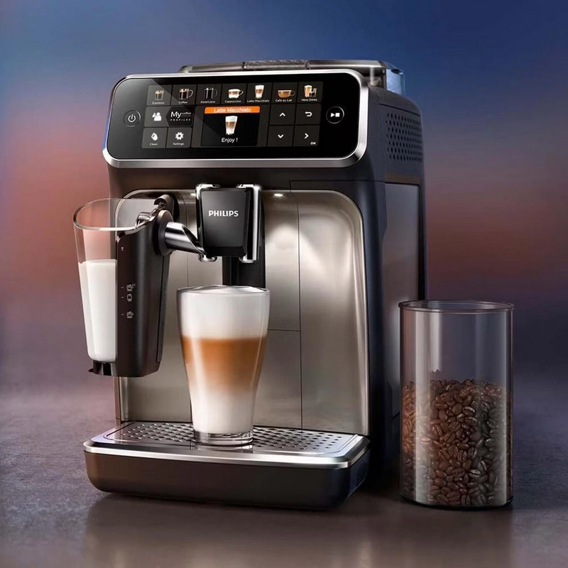 Aparat de cafea Philips EP5447/90 Negru
Cafea boabe | 1500 W | 15 bar | 1.8 l