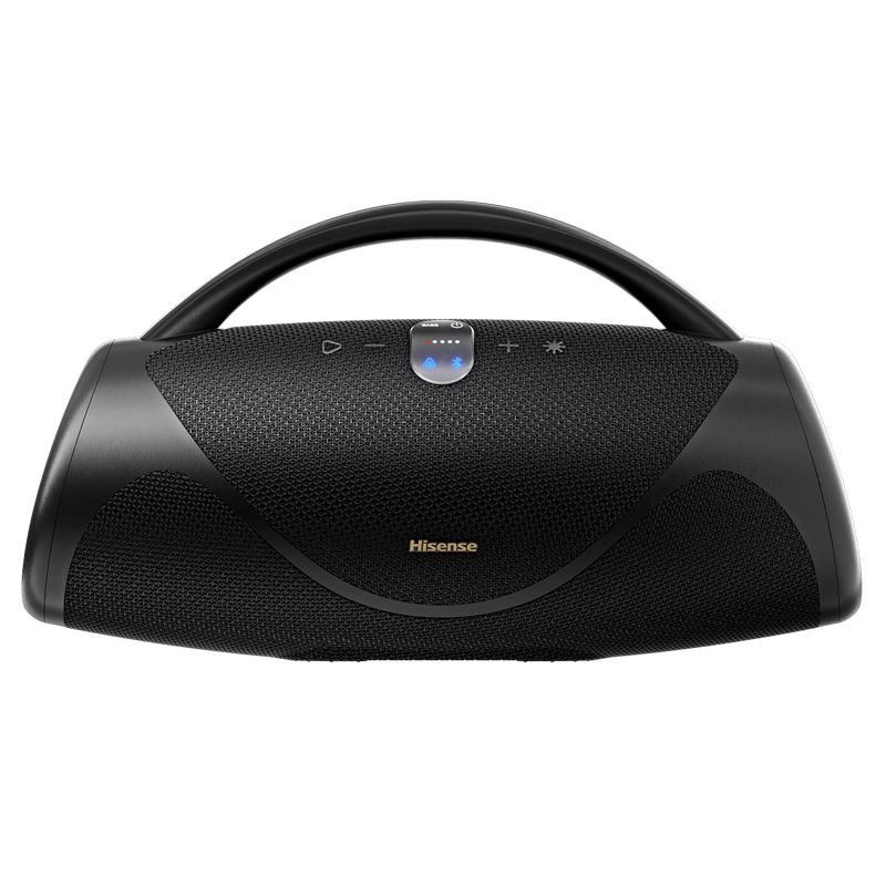 Boxă portabilă Hisense VoyageBoom Negru
272 W | 2.1 CH | IP67 | 24 ore