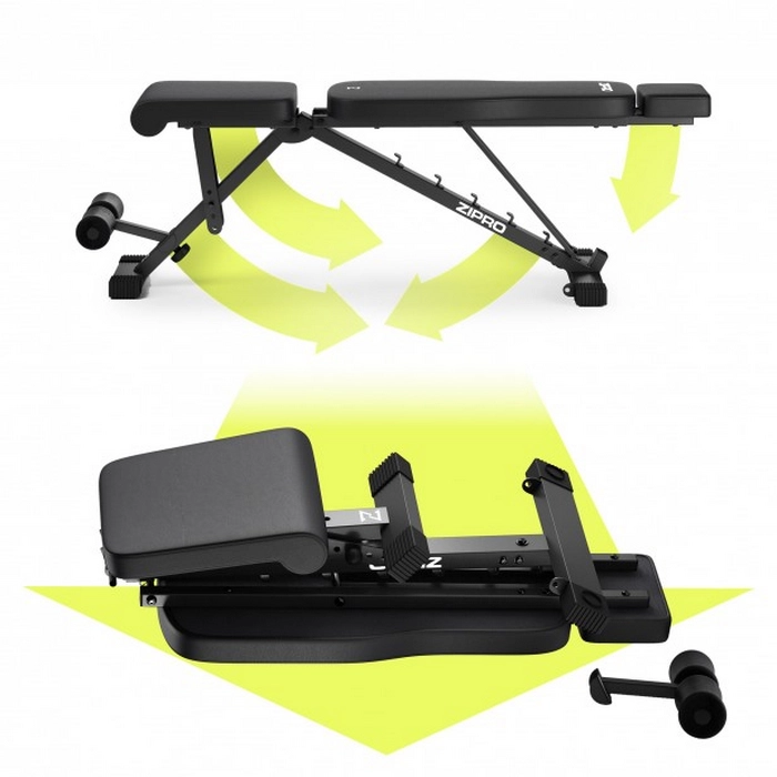 Bancă fitness Zipro Grind Negru
110 kg