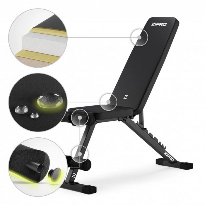 Bancă fitness Zipro Stride Negru
110 kg