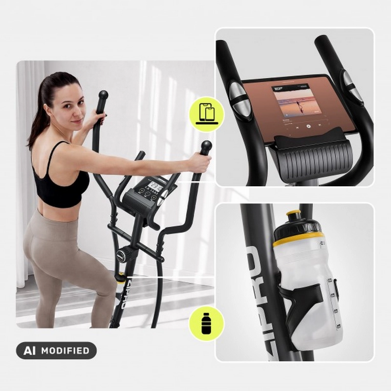 Bicicletă eliptică Zipro Shox RS Negru
120 kg