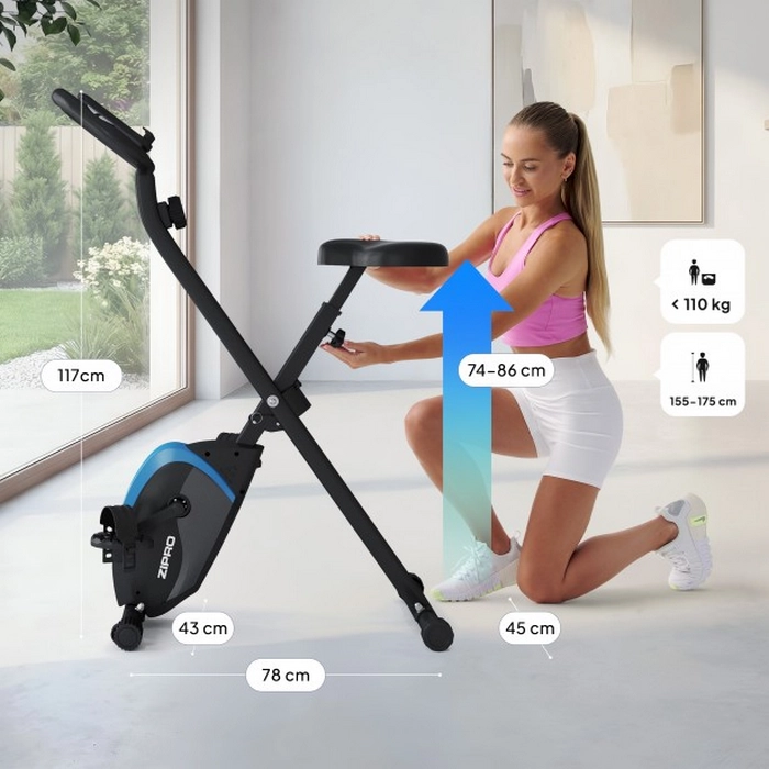 Bicicletă fitness Zipro Future X Negru
110 kg