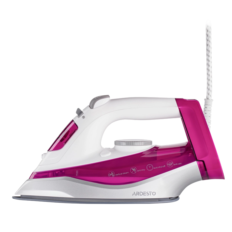 Fier de călcat Ardesto IR-C2230-BUR Roșu Crimson
2200 W | 35 g/min | 300 ml | Ceramică