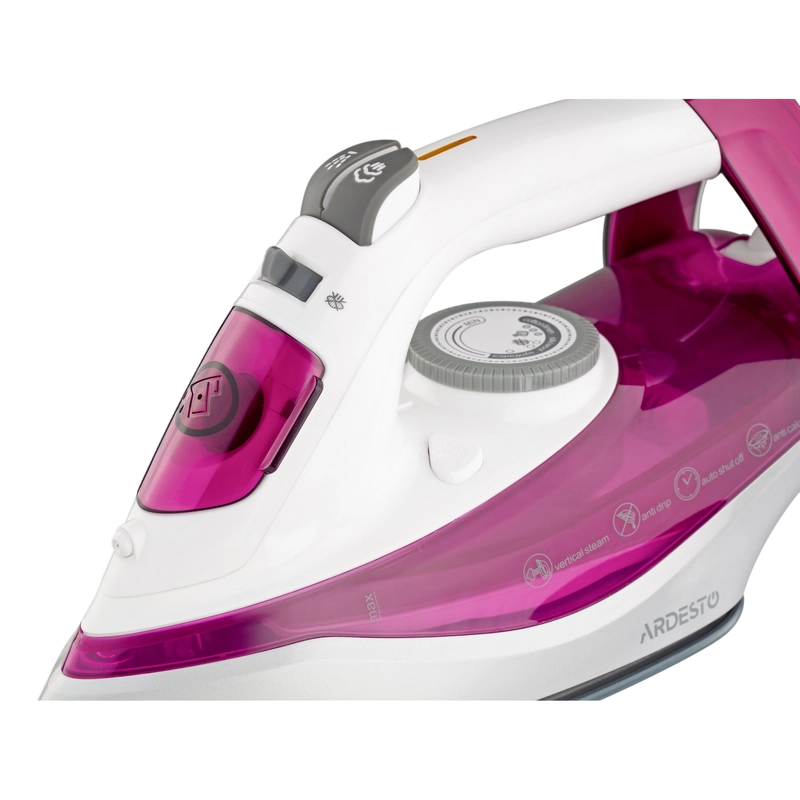 Fier de călcat Ardesto IR-C2230-BUR Roșu Crimson
2200 W | 35 g/min | 300 ml | Ceramică