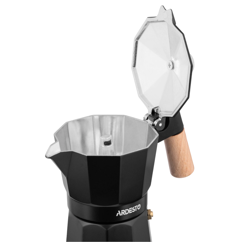 Cafetieră gheizer Ardesto AR8103W Midori Negru
0.12 l | Aluminiu