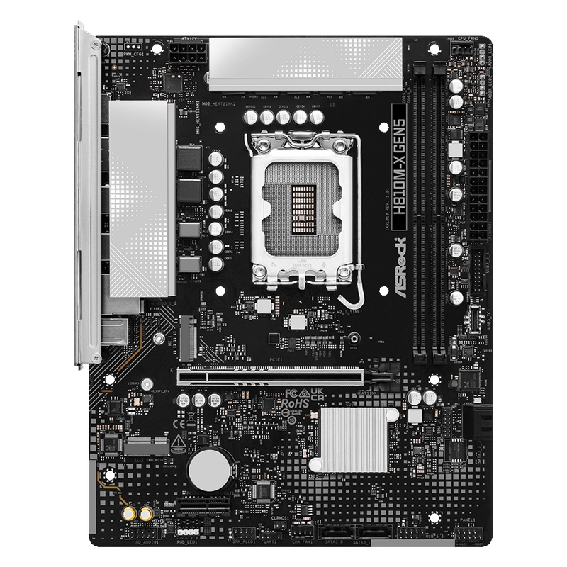 Placă de bază ASRock H810M-X GEN5 LGA1851 Micro-ATX
Intel H810 | DDR5 SDRAM | 2x DIMM