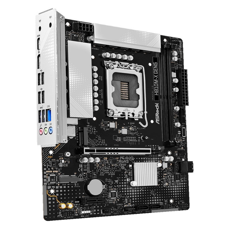 Placă de bază ASRock H810M-X GEN5 LGA1851 Micro-ATX
Intel H810 | DDR5 SDRAM | 2x DIMM