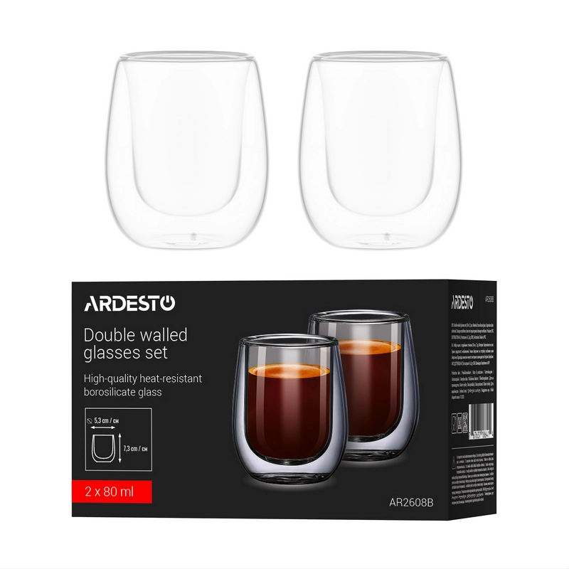 Cтаканы Ardesto AR2608B