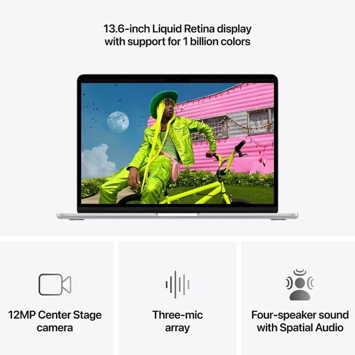 Ноутбук Apple MacBook Air 13.6 Silver