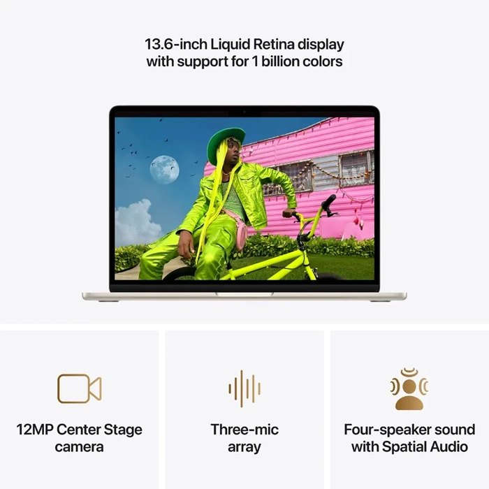 Ноутбук Apple MacBook Air 13.6 Starlight