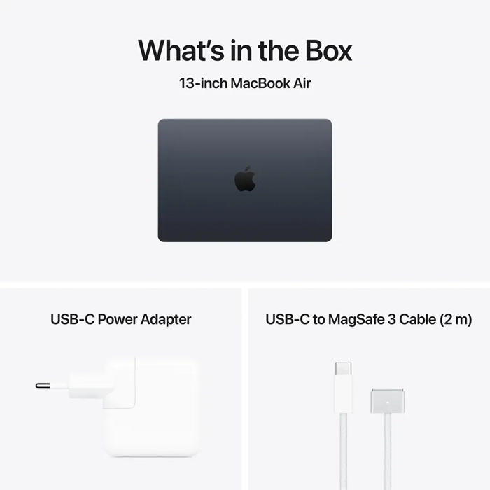 Ноутбук Apple MacBook Air 13.6 Midnight