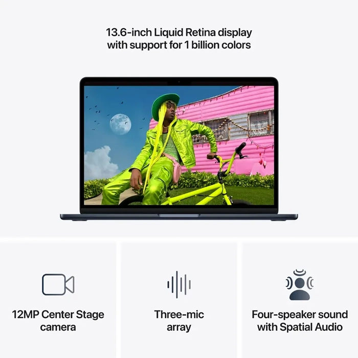Ноутбук Apple MacBook Air 13.6 Midnight