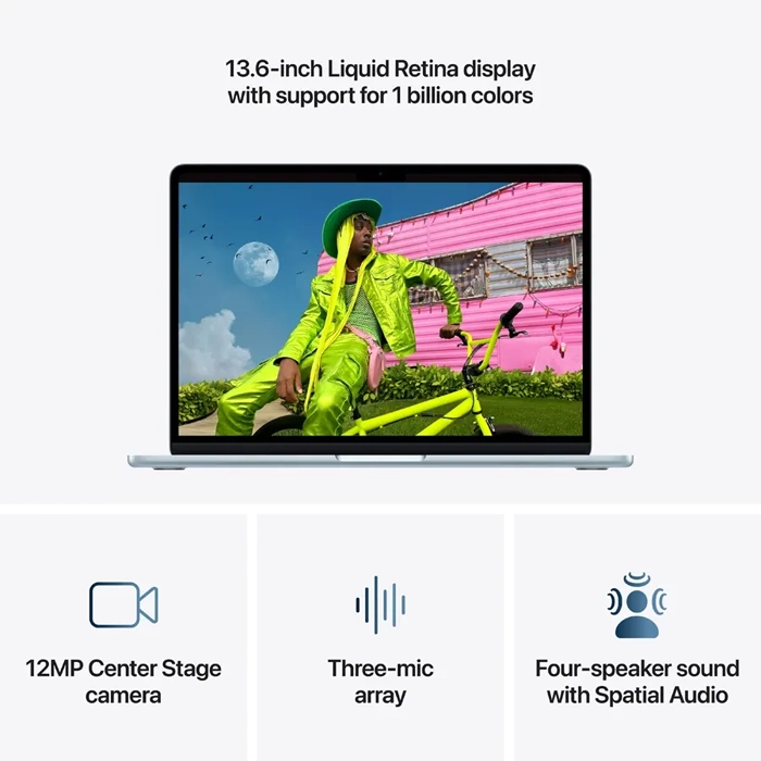 Ноутбук Apple MacBook Air 13.6 Sky Blue