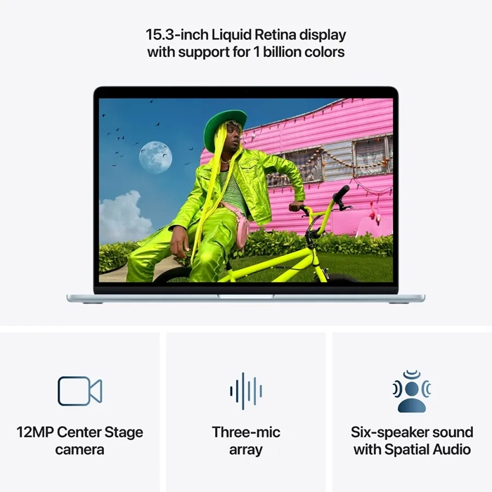 Ноутбук Apple MacBook Air 15.3 Sky Blue