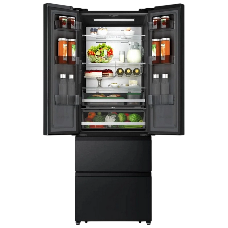 Frigider Hisense RF5S454GSFE Negru
Side-by-Side | 200 cm | 485 l