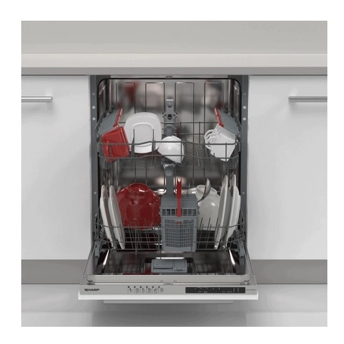 Mașină de spălat vase Sharp QW-NI15I49D3X-EU Argintiu
Independentă | Dimensiune completă | 13 seturi | 12.9 l | D