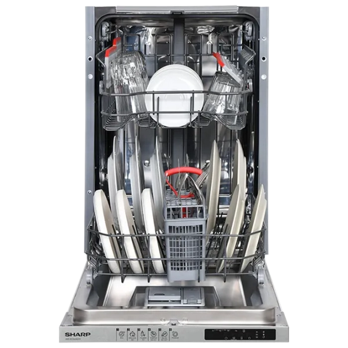 Mașină de spălat vase Sharp QW-NS15I49E0X-EU Argintiu
Încorporabilă | Îngusta | 10 seturi | 11 l | E