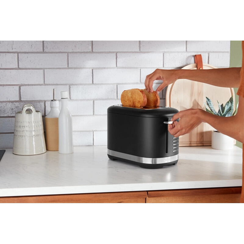 Toaster KitchenAid 5KMT2109EBM Negru
980 W | Metal, Plastic