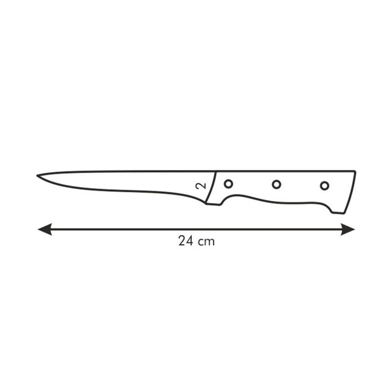 Cuțit de tăiere Tescoma 880524 Home Profi Negru
Oțel inoxidabil | Plastic