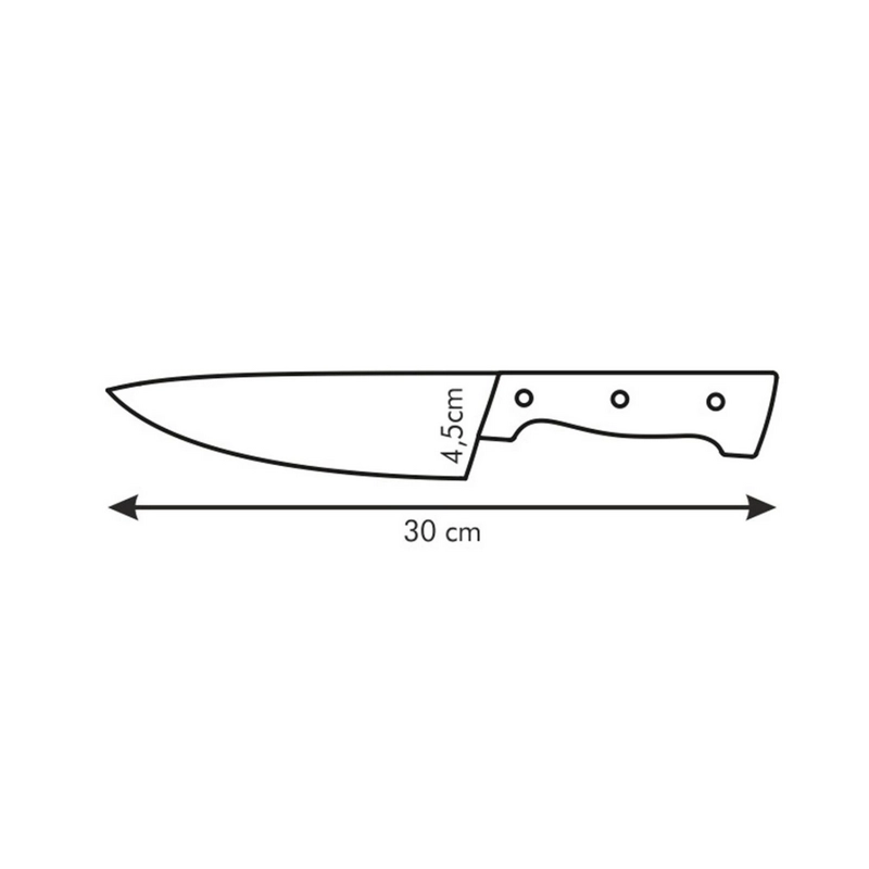 Cuțit de bucătar Tescoma 880529 Home Profi Negru
Oțel inoxidabil | Plastic